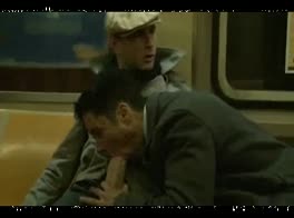 Two guys on the train